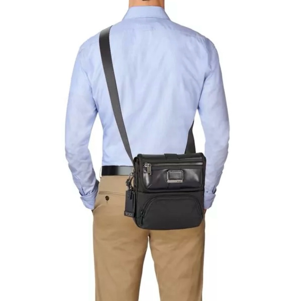 Tumi navy Men's Crossbody Bag